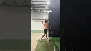 What driver speeds look like 100-130mph #golf