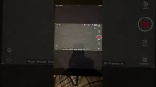 Dwarf III Smart Telescope software running on iPad (late 2025).