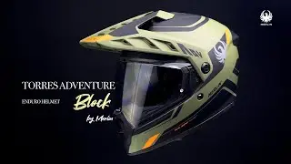 Merlin Torres Adventure Block Enduro Helmet