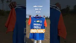 INDIA T20 INTERNATIONAL JERSEY 2024❤️Made For The Fans #t20worldcup2024#indiat20worldcup2024squad