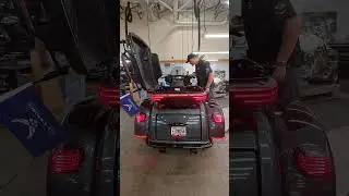 @customdynamics tour pack light install on 2025 Harley Davidson Tri-Glide @harleydavidsonpeople