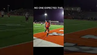 he did'nt see this comming #footballshorts #sportshorts