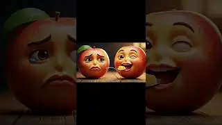 Happy and Sad fruit #asmrsounds #fruit #style #fruit #animation