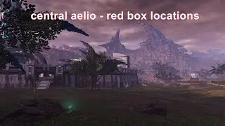 All red boxes Central Aelio (Phantasy Star Online 2:NGS)
