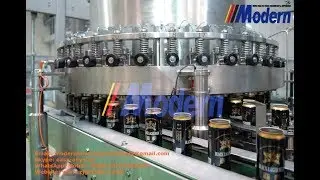 Beer Can Filling Seaming Machine, Beer Can Filler And Seamer #canfilling #beercan #filler