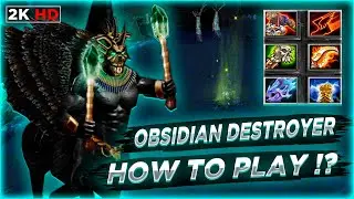 🔥 Dota 1 , Obsidian Destroyer , как играть на Дестроере !? Beyond Godlike !