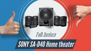 Sony SA-D40: The Budget Home Theatre #sonyhometheatre #sony #sonysad40