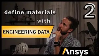 How to define materials in Ansys | Tutorial for Beginners