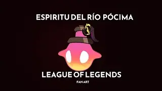 Espiritu de rio pocima de League of Legends (blender)-Speed modeling