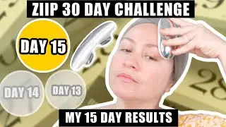 ⚡ZIIP 30 DAY CHALLENGE | DAY 13, 14 & 15 - FOUNDER'S FAVORITE, JOWLS & BROWN LIFT +15 DAY RESULTS