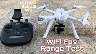 MJX R/C Bugs 3 Pro - WiFi Fpv Range Test