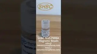SHBC NHS PMMA Magnetic Beads#magnetic #nanoparticles #microspheres #fluorescent #polystyrene