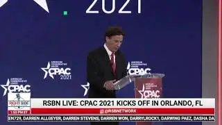 Jeff Brain main stage speech at CPAC 2021