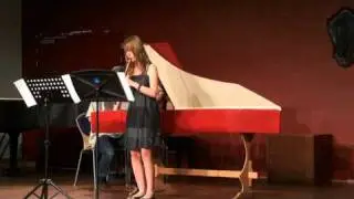 Ellen Peters (blokfluit)  speelt 