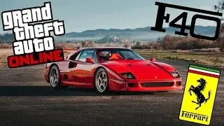 Ferrari F40 (Cinematics) GTA 5 Online