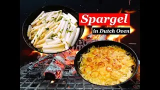 Spargel , Hackb&auml;llchen , Hollandaise - Eintopf. Mega Fr&uuml;hlings Topf. Dutch Oven oder Kazan Rezepte