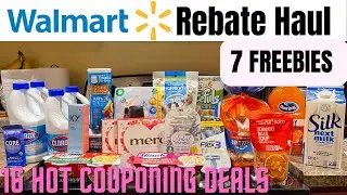 WALMART COUPONING HAUL 1/28 | HOT FREEBIES/MM&rsquo;s | ALL FREE AFTER REBATES |GOOGLE DOC