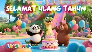 Selamat Ulang Tahun Panda | Lagu Anak Indonesia Balita