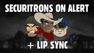 Securitrons On Alert + Lip Sync [Fallout:New Vegas Mod]