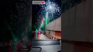 Hawa Sadak Sodala Elevated Road #jaipur Bharat Jodo Marg tricolour lights #15august