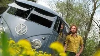 I Love My 1959 VW Bus - A Restored VW 7 Door or Double Door Panel Van