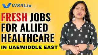 🌍 FRESH JOBS FOR ALLIED HEALTHCARE PROFESSIONALS | UAE & MIDDLE EAST