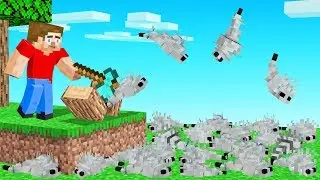 Break ANY BLOCK = SILVERFISH Spawn In Minecraft (too many)