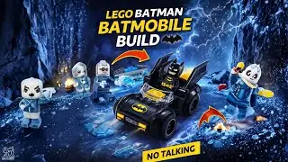 LEGO Batman Batmobile Build 🦇 | Relaxing Timelapse No Talking