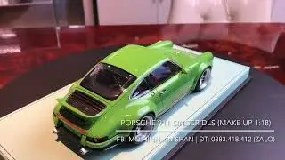PORSCHE 911 SINGER DLS (MAKE UP 1:18) - XS MODEL - M&Ocirc; H&Igrave;NH XIN SHAN