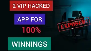 2 VIP HACKED APP For 💯 winnings | Soccer Predictions | football Prediction #betting