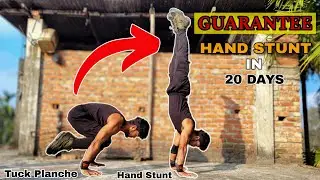 Best Exercises for hand stunt tutorial || practice only 20 days