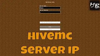 Minecraft Hivemc Server IP Address