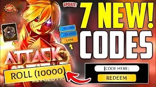 ⚠️UPD 4 SOON!💥CODE⚠️ ATTACK ON TITAN REVOLUTION ROBLOX CODES 2026 -ATTACK ON TITAN REVOLUTION CODES