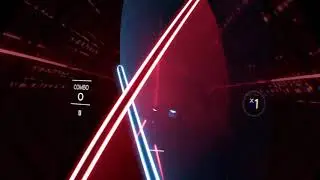 Beat Saber PSVR - Imagine Dragons: Warriors (HARD, 525/525 full combo!!!)