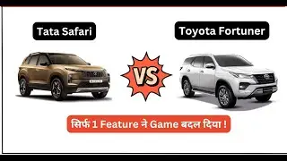 Tata Safari против Toyota Fortuner | Характеристики лгут &mdash; вот правда | Посмотрите перед покупкой |
