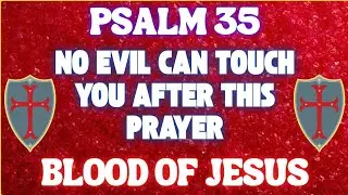 Psalm 35 Powerful Prayer | No Evil Can Touch You | Covered by the Blood of Jesus