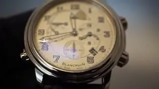 Blancpain Leman Reveil GMT Alarm 18k White Gold 2041-1542m-53b