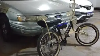 Andando de lowrider bike nas ruas das favela em são Paulo Brasil  #lowrider #bicicleta