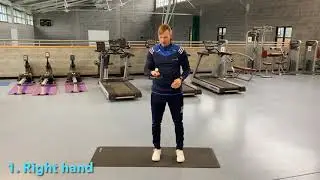 PE with Mr.G - Coordination drills - using table tennis paddle