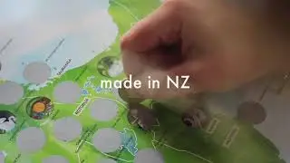 Travel Scratch Map | North Island | NEW ZEALAND