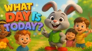 What Day Is Today, Bunny? 🐰🎶 | Learn the Days of the Week Song for Kids