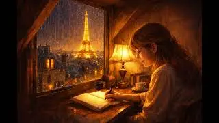 You Are the Poet in a Parisian Attic – Dreamy Lofi for Writing, Reading & Late-Night Thoughts
