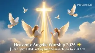 Heavenly Angelic Worship 2025 👼✨ | Deep Spirit-Filled Soaking & Prayer Music by VDJ Arix