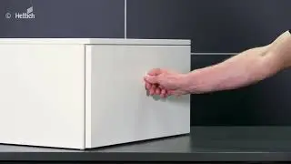 Schubkasten AvanTech YOU & Push to open Silent -So &ouml;ffnet der Kasten bei Bet&auml;tigung vollst&auml;ndig