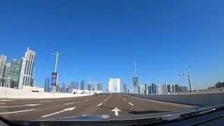 🔴Al Reem Island Drive Tour To Reem Mall