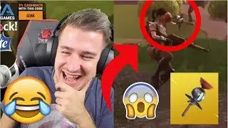 NOWY GRANAT NA CZOLE !! IZAK:''Jednorożca z niego zrobił '' IZAK OGLĄDA NAJLEPSZE AKCJE W FORTNITE !