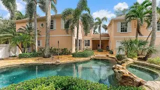 Jupiter, FL | Abacoa 5 Bedroom Home with Tropical Custom Pool and Full Guesthouse