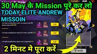 30 May Andrew Awakening Emblem Mission Free Fire/Today Elite Andrew Mission/aaj ke andrew mission