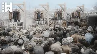 Execution of 8 Nazis: They Trembled and Begged as 30,000 Applauded