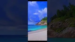 Fall Asleep Fast on a Tropical Beach 🌴🌊 | Relaxing Ocean Sounds & Calm Vibes